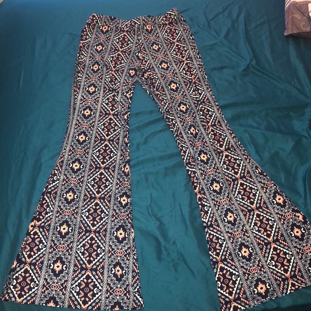 tribal bell bottoms